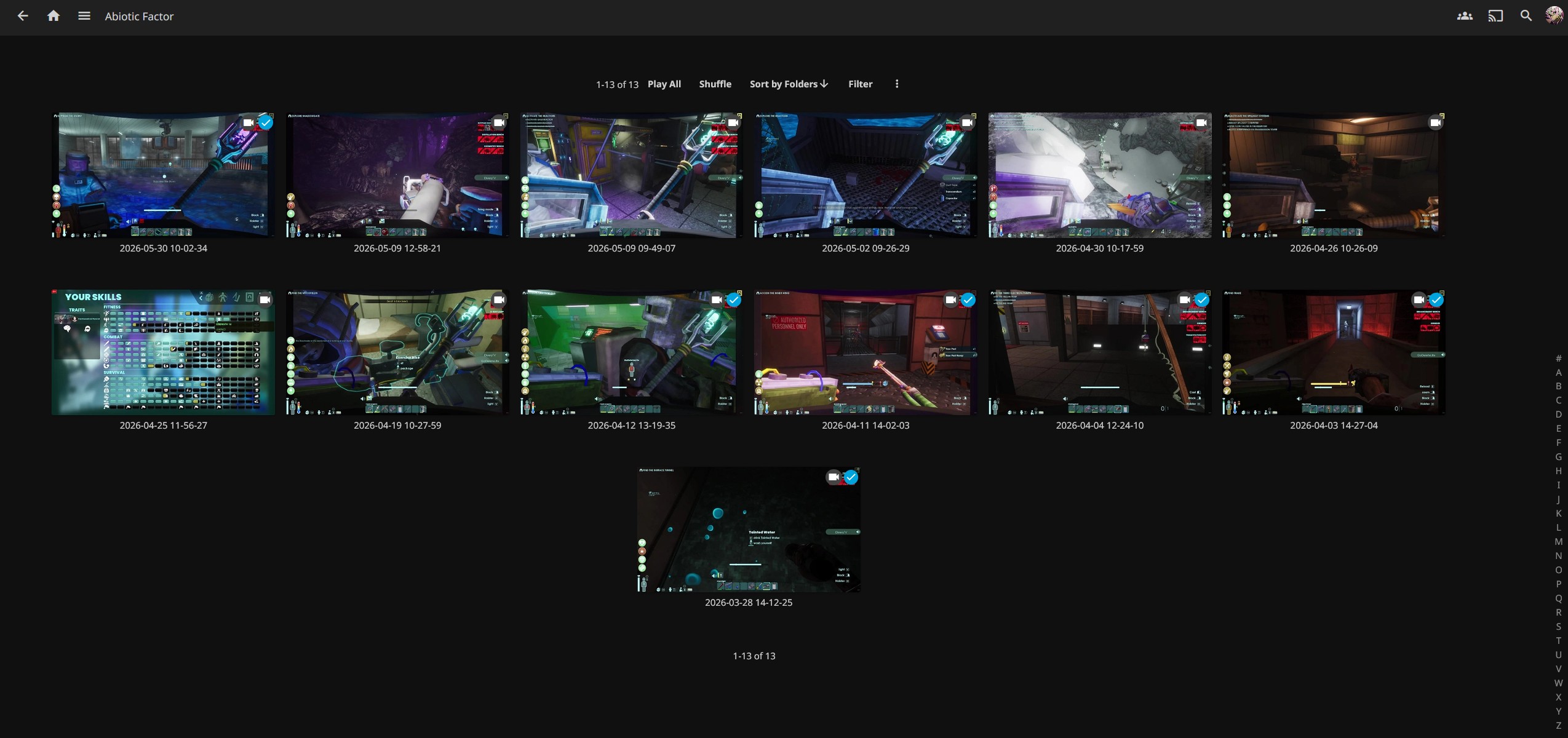 Screenshot of Jellyfin
