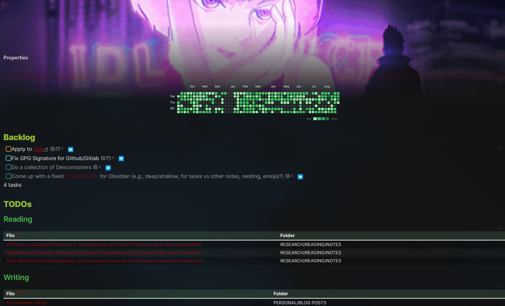 Homepage Example
